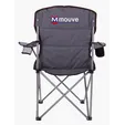 Premium Stripe Folding Chair with Carry Bag, 300 lb Capacity — view 12