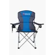 Premium Stripe Folding Chair with Carry Bag, 300 lb Capacity — view 9