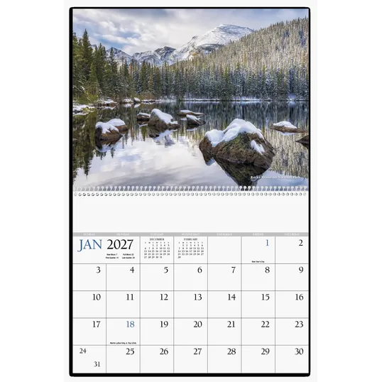HotLine® Products Colorado Collection Wall Calendar — view 5