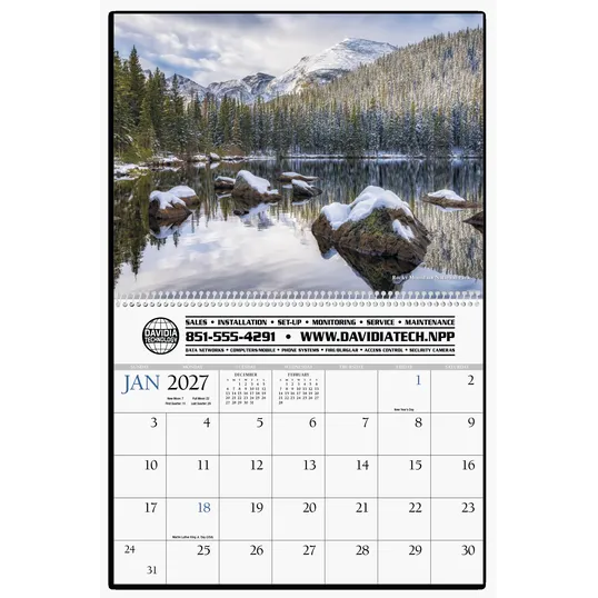 HotLine® Products Colorado Collection Wall Calendar — view 4