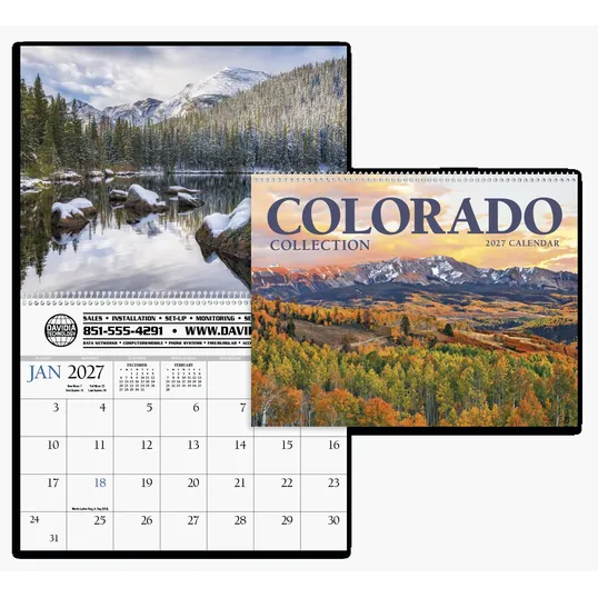 HotLine® Products Colorado Collection Wall Calendar — view 2