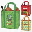Universal Source® Laminated Non-Woven Grocery Tote — view 10