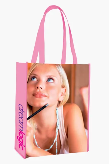 Universal Source® Laminated Non-Woven Portrait Tote — view 5