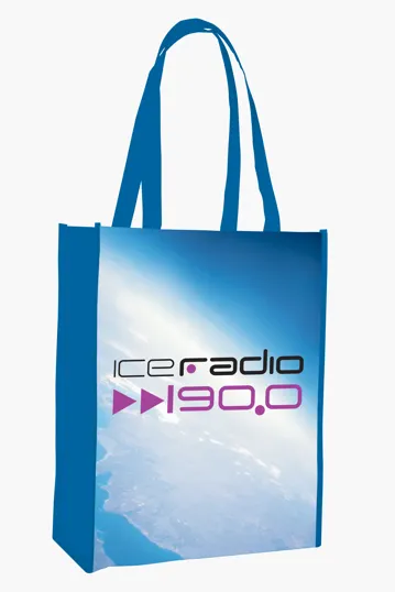 Universal Source® Laminated Non-Woven Portrait Tote — view 9
