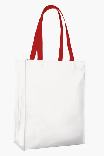 Universal Source® Laminated Non-Woven Portrait Tote — view 4
