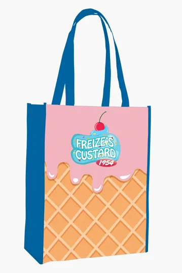 Universal Source® Laminated Non-Woven Portrait Tote — view 10