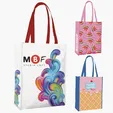 Universal Source® Laminated Non-Woven Portrait Tote — view 12
