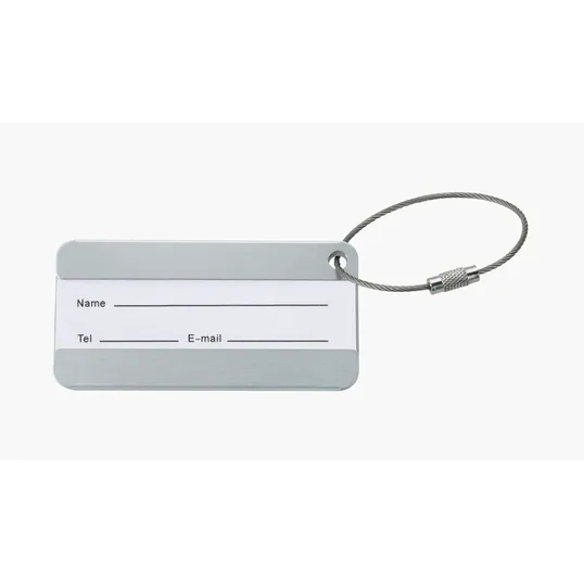 Good Value™ Compact Aluminum Luggage Tag — view 8