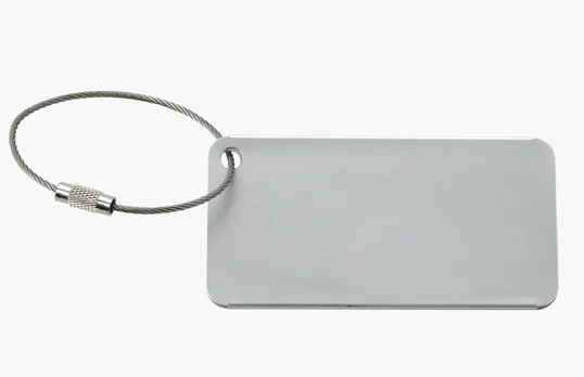 Good Value™ Compact Aluminum Luggage Tag