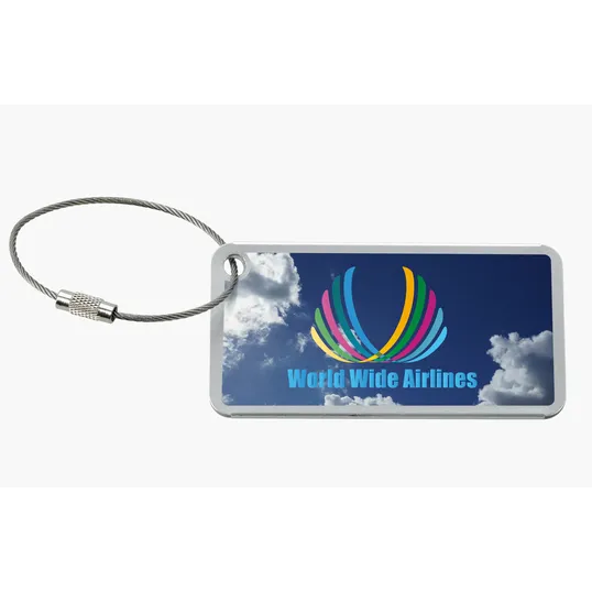 Good Value™ Compact Aluminum Luggage Tag — view 7