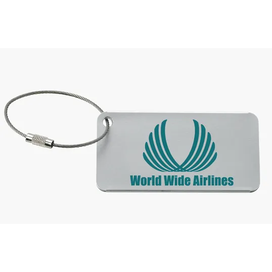 Good Value™ Compact Aluminum Luggage Tag — view 4