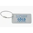 Good Value™ Compact Aluminum Luggage Tag — view 3