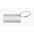 Good Value™ Compact Aluminum Luggage Tag — view 8