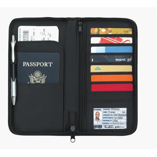 Good Value™ Travel Zippered Wallet — view 3
