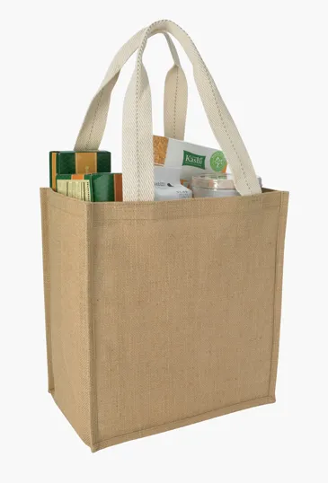 Good Value™ Jute Grocery Tote with Shoulder Handles