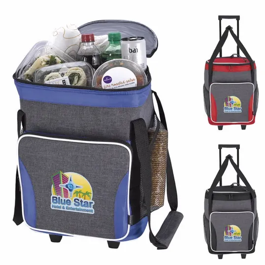 Koozie® Two-Tone Tailgate Rolling Cooler — view 12
