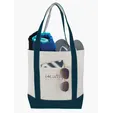 Good Value™ Marina Cotton Canvas Tote with Snap Closure — view 5