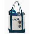 Good Value™ Marina Cotton Canvas Tote with Snap Closure — view 4