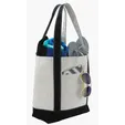 Good Value™ Marina Cotton Canvas Tote with Snap Closure