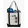 Good Value™ Marina Cotton Canvas Tote with Snap Closure — view 2