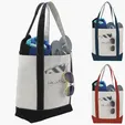 Good Value™ Marina Cotton Canvas Tote with Snap Closure — view 8