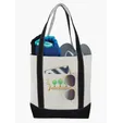 Good Value™ Marina Cotton Canvas Tote with Snap Closure — view 3