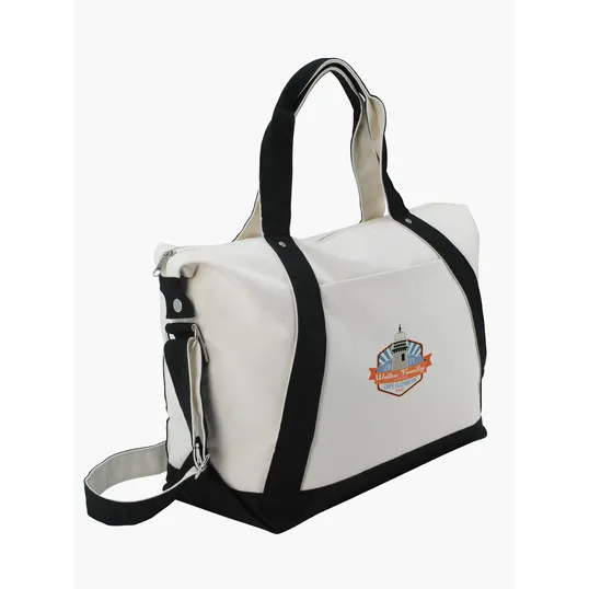 Rivage Weekender Duffel Bag, 12 oz. Cotton Canvas — view 6