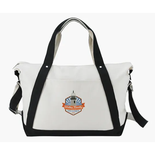 Rivage Weekender Duffel Bag, 12 oz. Cotton Canvas — view 5