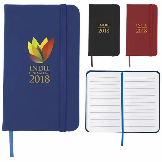 Good Value™ 3" x 5" Journal Notebook with Leatherette Cover — view 9