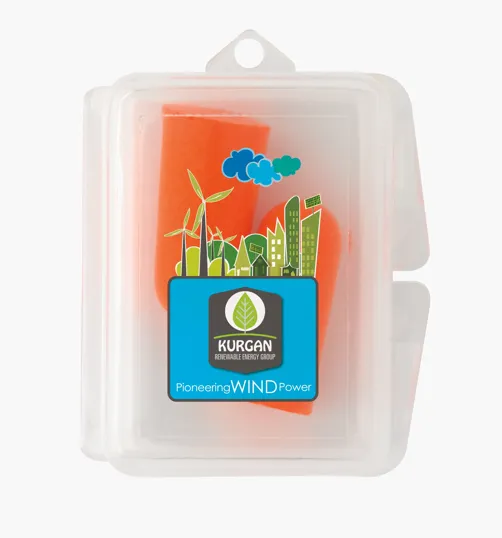 Good Value™ Travel Ear Plugs in Snap Case, NRR 33 dB — view 2