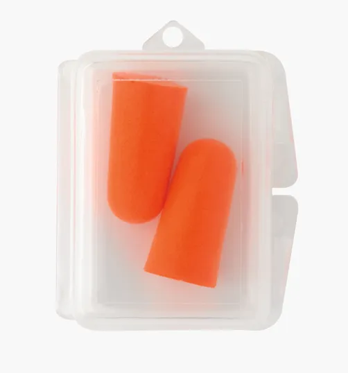 Good Value™ Travel Ear Plugs in Snap Case, NRR 33 dB