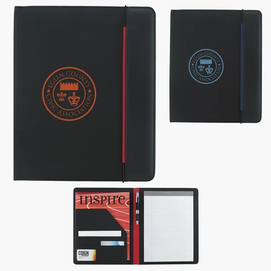 Good Value™ Hype Padfolio with Writing Pad and Organizer — view 7