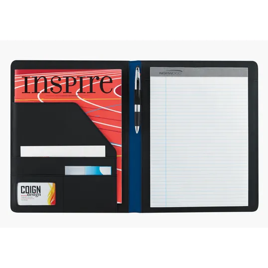 Good Value™ Hype Padfolio with Writing Pad and Organizer — view 4
