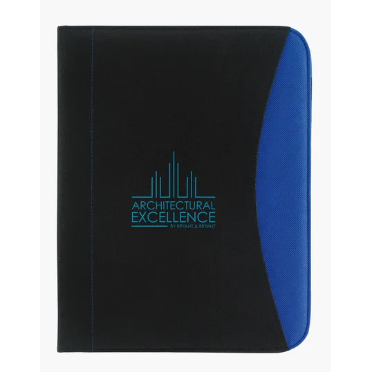 Good Value™ Non-Woven Curve Padfolio with Writing Pad — view 11