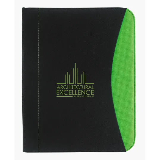 Good Value™ Non-Woven Curve Padfolio with Writing Pad — view 13