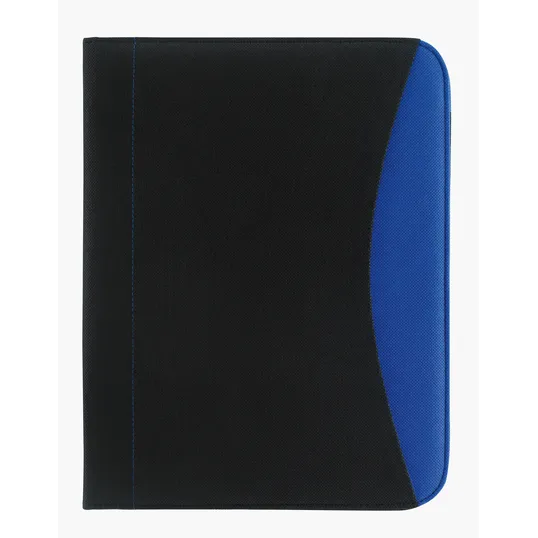Good Value™ Non-Woven Curve Padfolio with Writing Pad — view 4