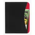 Good Value™ Non-Woven Curve Padfolio with Writing Pad — view 3