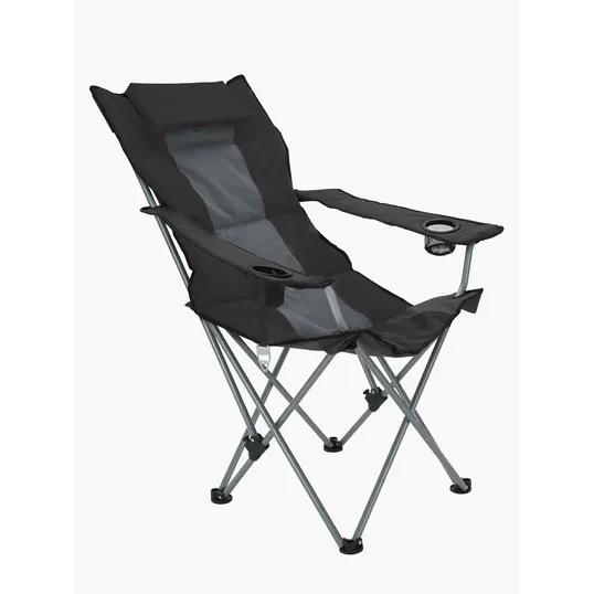 Premium Stripe Reclining Chair with Carry Bag — view 3