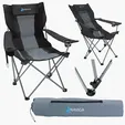 Premium Stripe Reclining Chair with Carry Bag — view 5