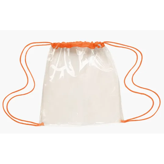 Good Value™ Clear Game Drawstring Backpack — view 8