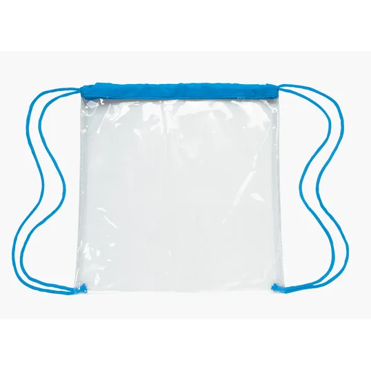 Good Value™ Clear Game Drawstring Backpack — view 4