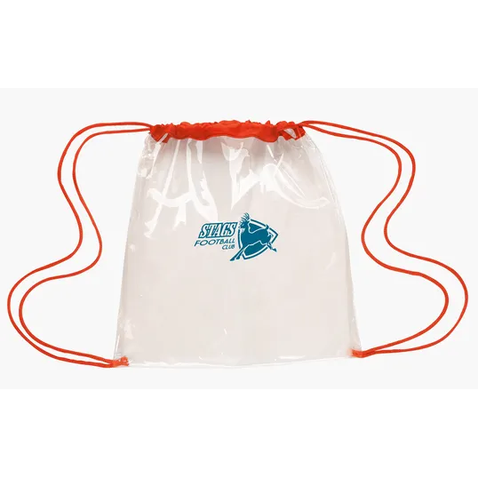 Good Value™ Clear Game Drawstring Backpack — view 19