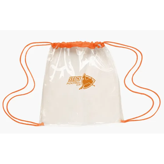 Good Value™ Clear Game Drawstring Backpack — view 22