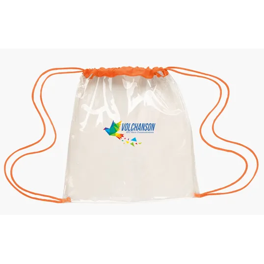 Good Value™ Clear Game Drawstring Backpack — view 23