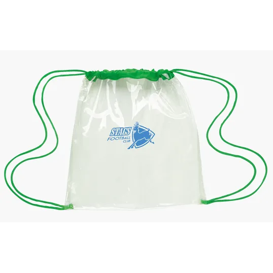 Good Value™ Clear Game Drawstring Backpack — view 20