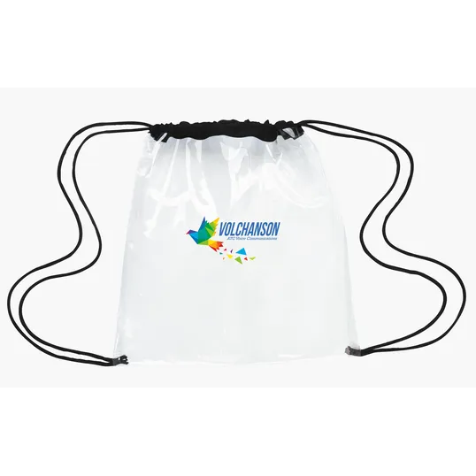 Good Value™ Clear Game Drawstring Backpack — view 12