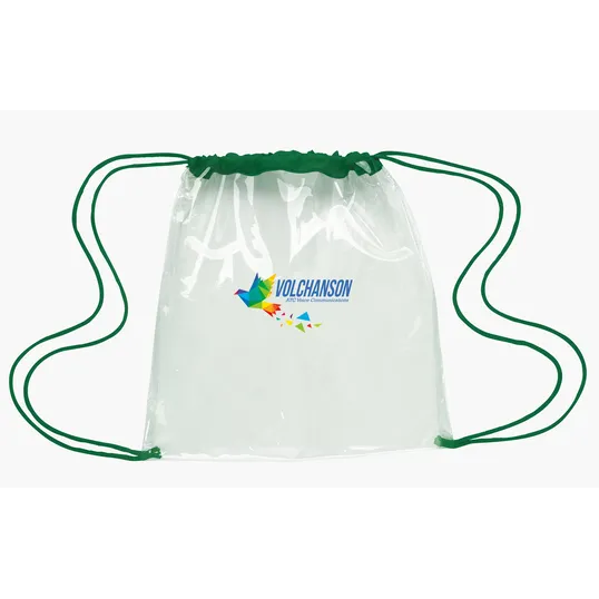 Good Value™ Clear Game Drawstring Backpack — view 26