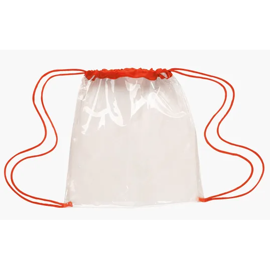 Good Value™ Clear Game Drawstring Backpack — view 5