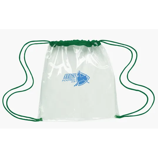 Good Value™ Clear Game Drawstring Backpack — view 25