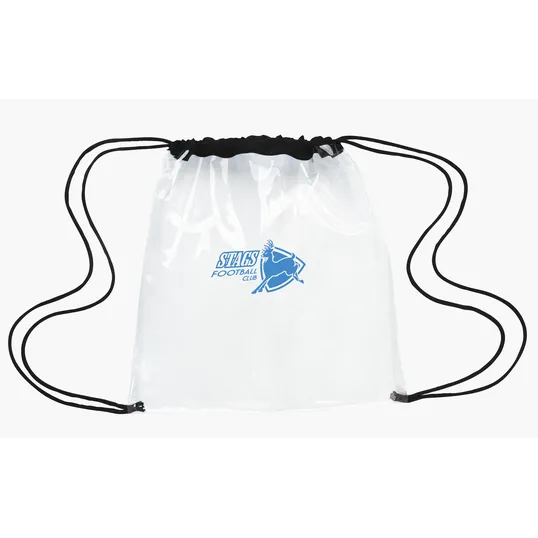 Good Value™ Clear Game Drawstring Backpack — view 11